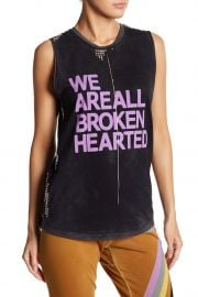 Broken Hearted Studded Tank Top at Nordstrom Rack